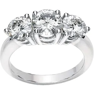 Moissanite rings